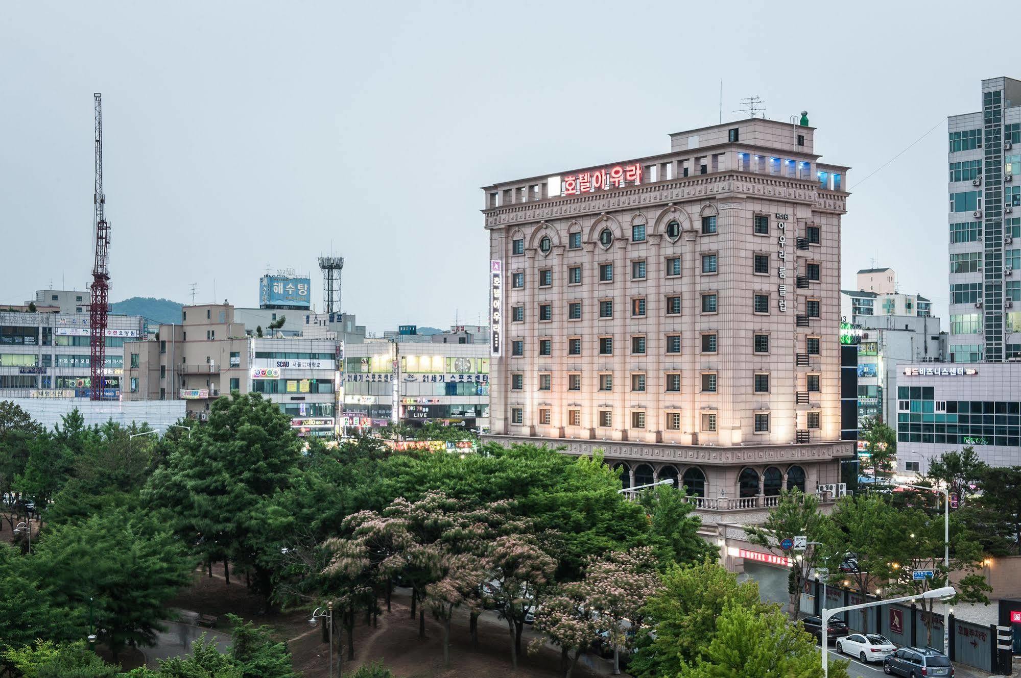 Aura Hotel Ansan Buitenkant foto